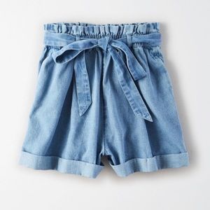 American eagle paper bag shorts- worn once!